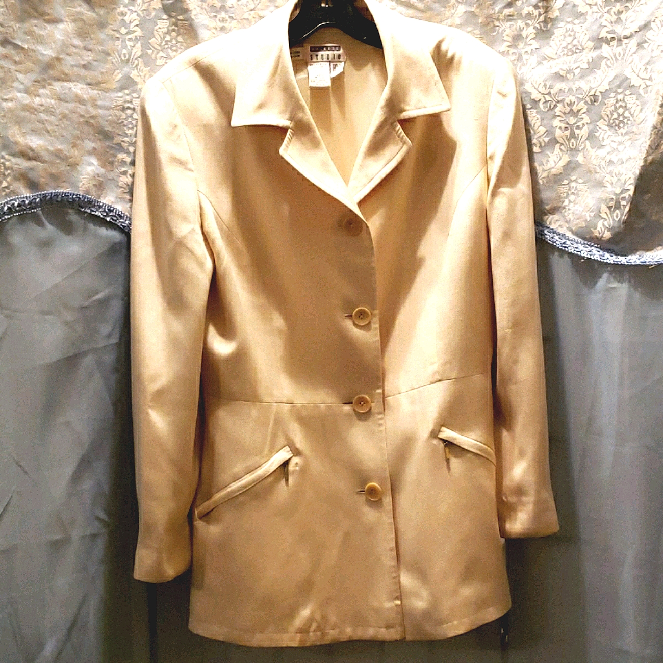 Episode Studio Silk Blend Suit Blazer Sz 12